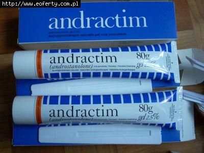 Andractim (dihidrotestosteron) crema testosteron