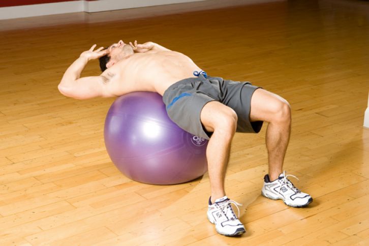 abdomene pe mingea elvetiana cu rasucire 1