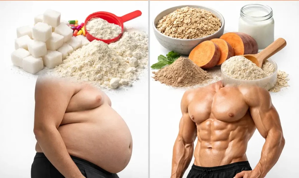 Amidon rezistent pentru masa musculara